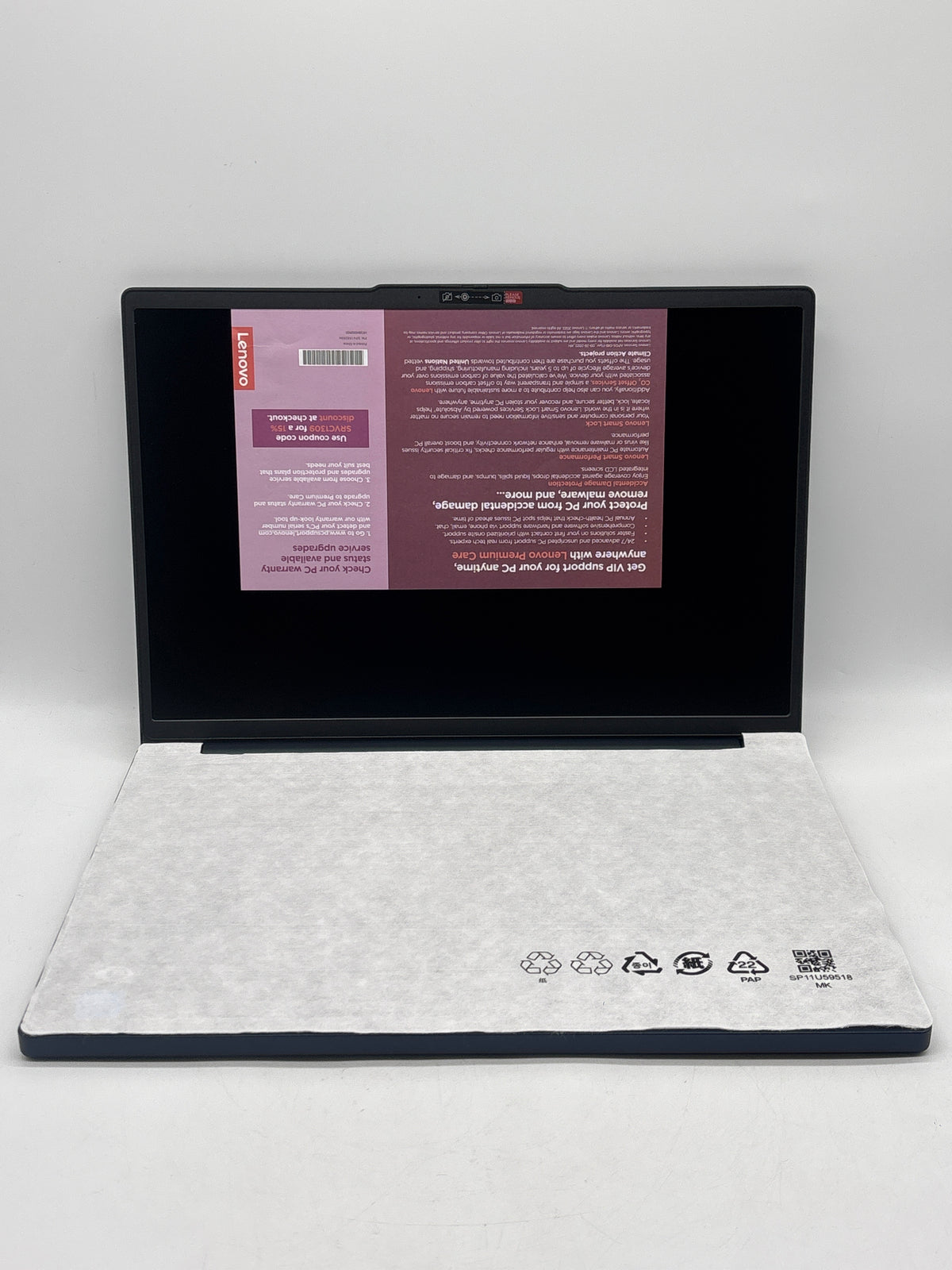 Lenovo 15ITN10 15" Intel N355 8GB RAM 128GB SSD Cosmic Blue - Open Box