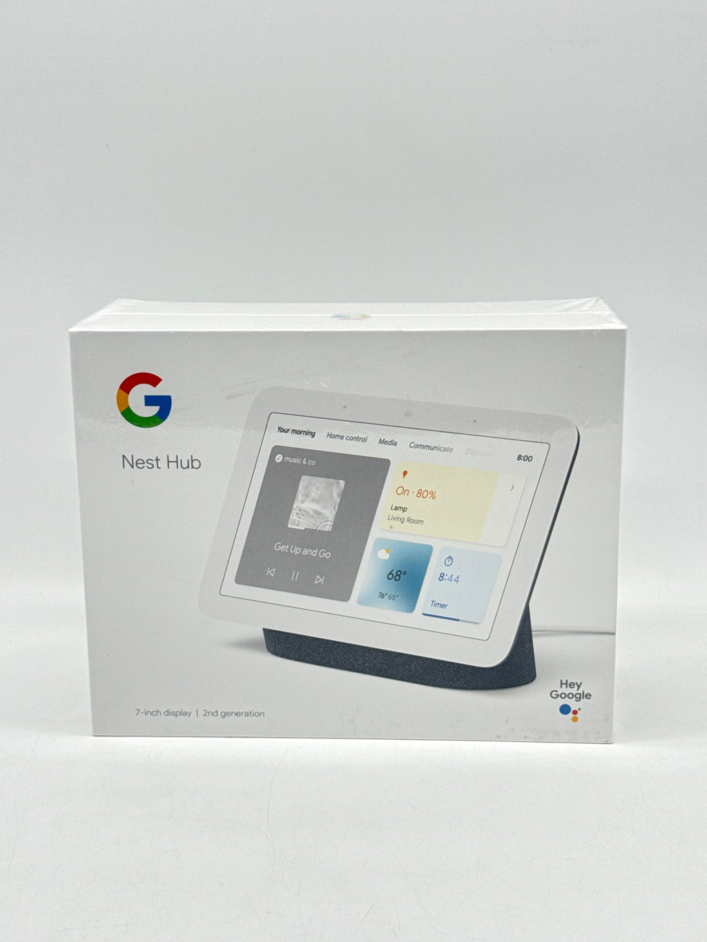 Google Nest Hub 7 Inch 2nd Generation Charcoal Color - New In Box