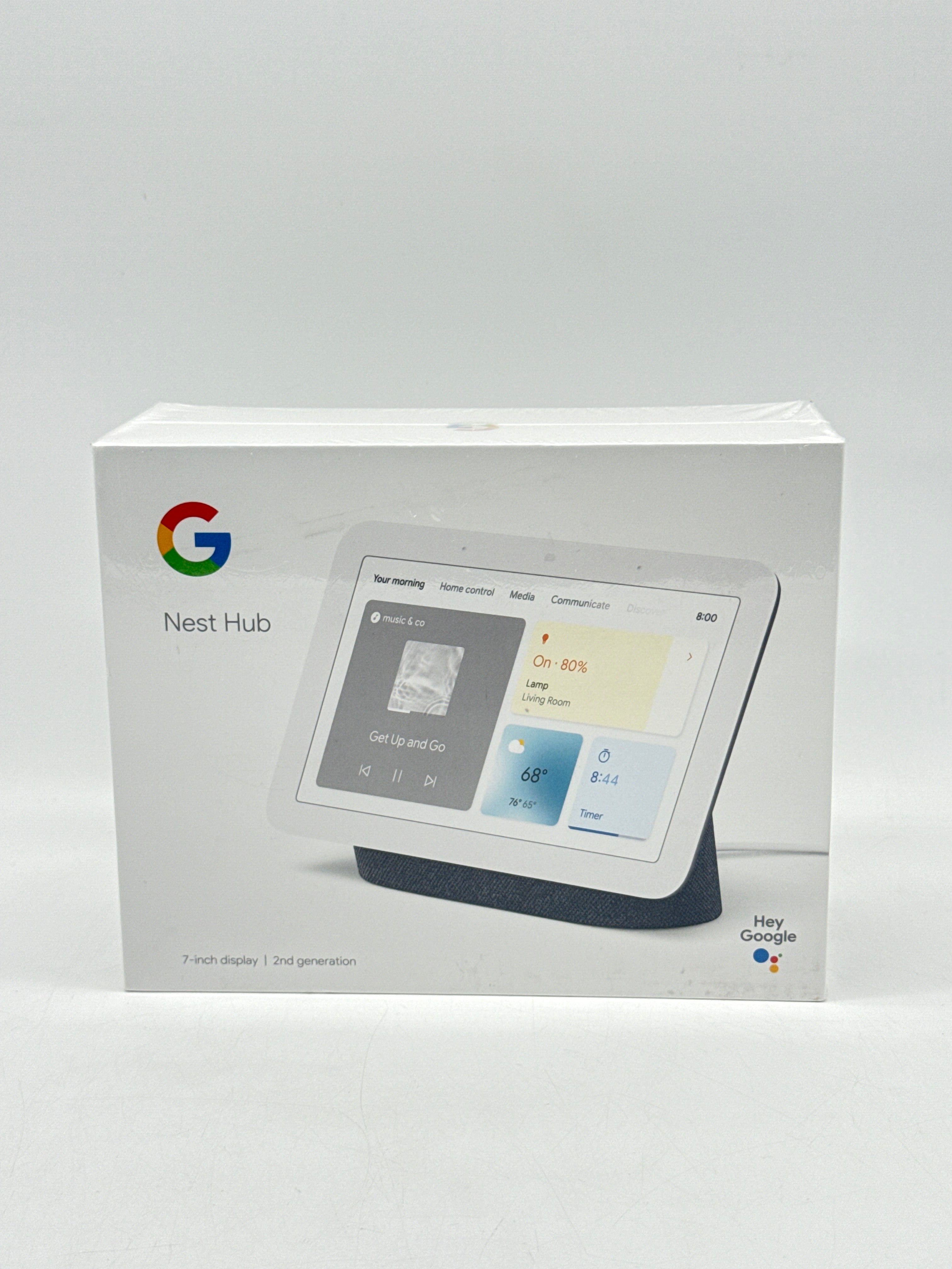 Google Nest Hub 7 Inch 2nd Generation Charcoal Color - New In Box