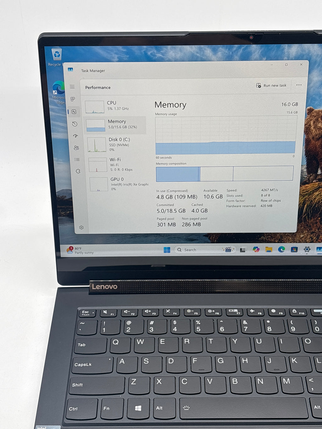 Lenovo Yoga 9 14ITL5 2-in-1 4K i7-1185G7 16GB RAM 512GB SSD