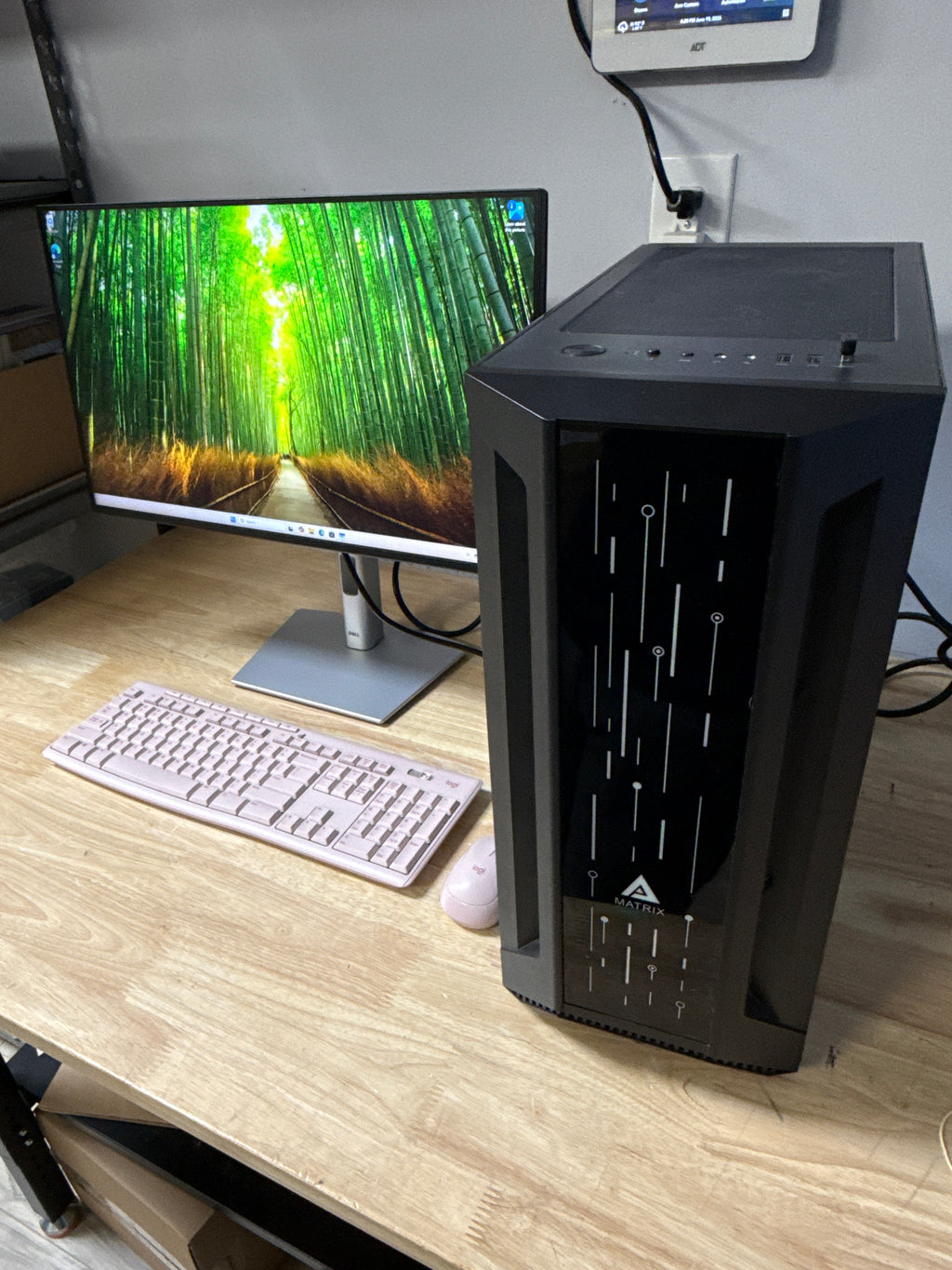 Custom Desktop Ryzen 7 5800X 16GB RAM 1TB SSD 4TB HDD RTX 3060 Ti - Used