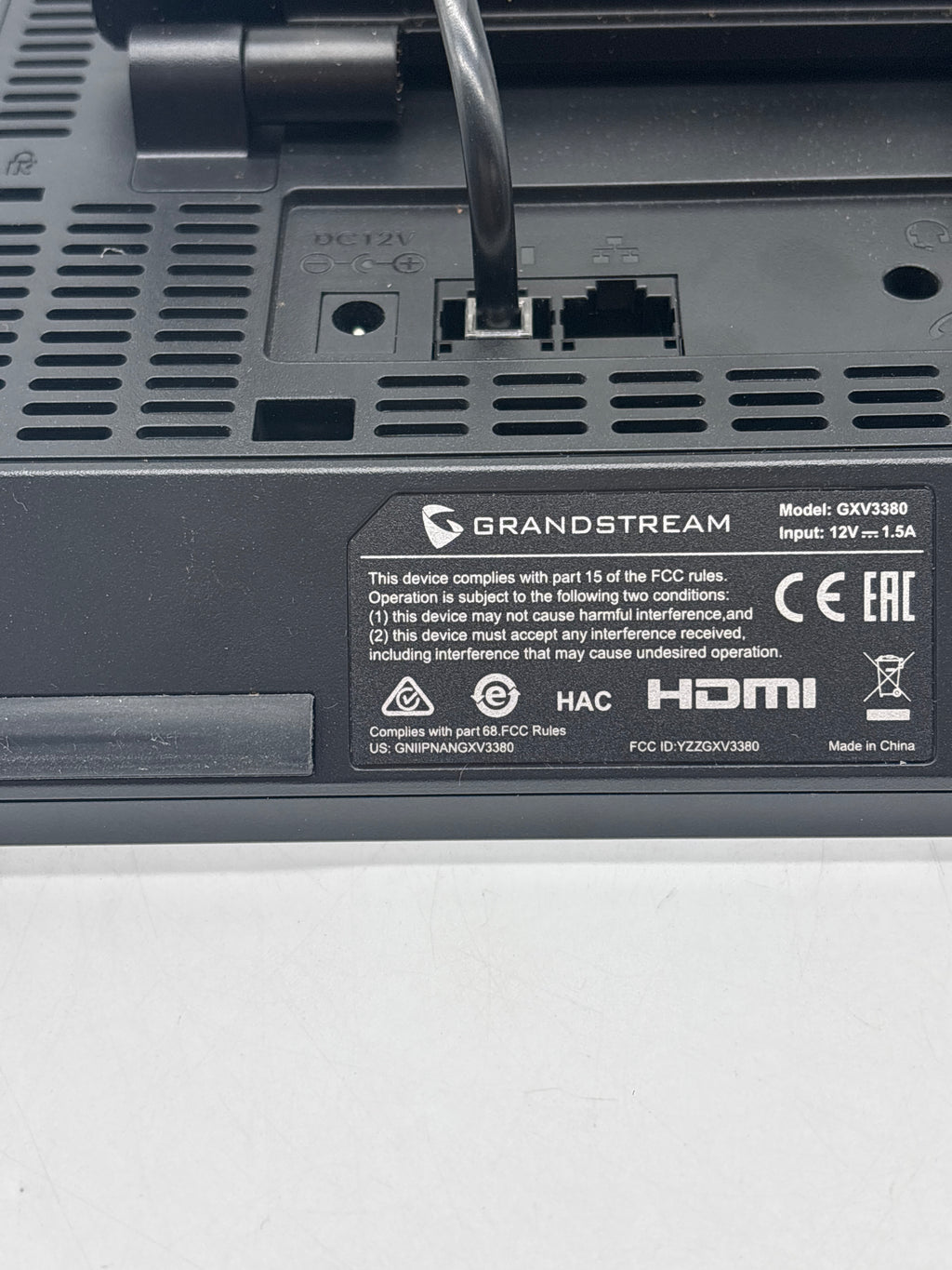 Grandstream GXV3380 VoIP Business Phone