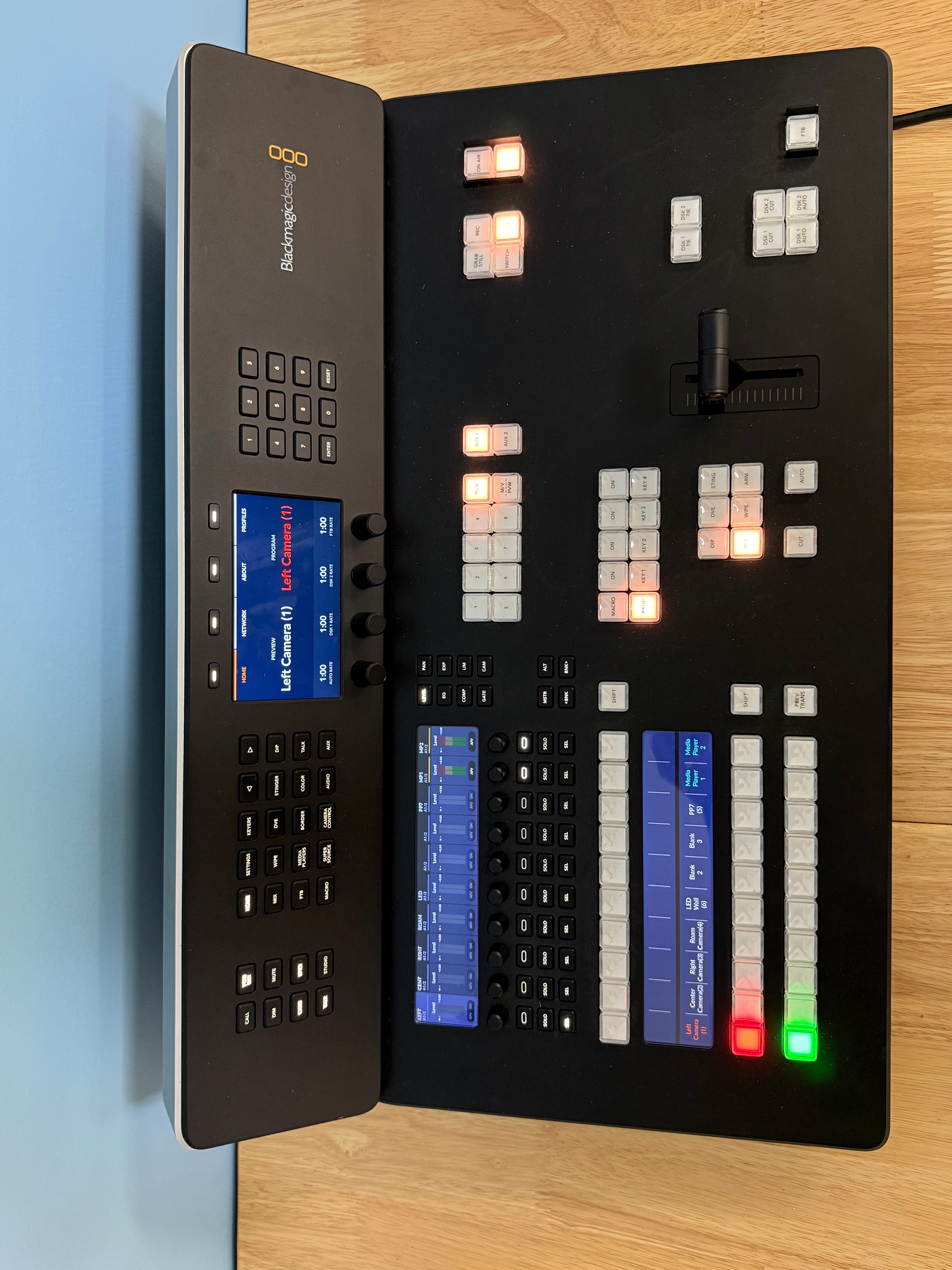 Blackmagic Design ATEM Television Studio HD8 ISO Live Production Switcher
