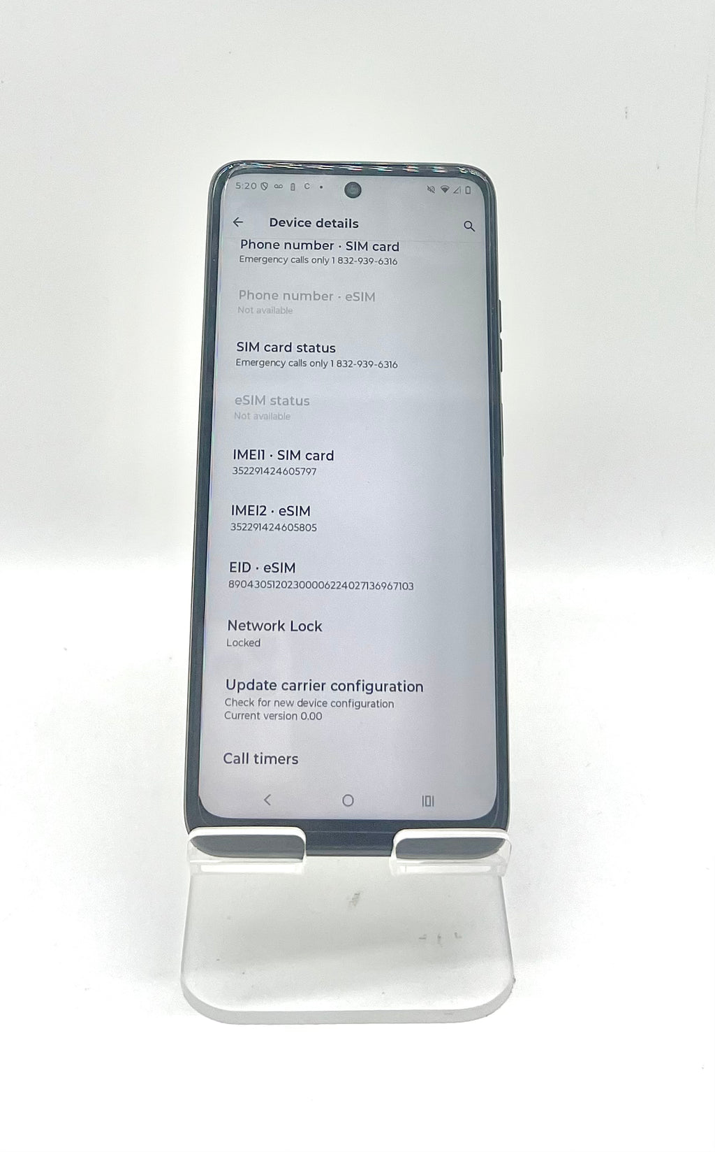 Motorola Moto G 2025 Metropcs Black 5G 128GB  - Used