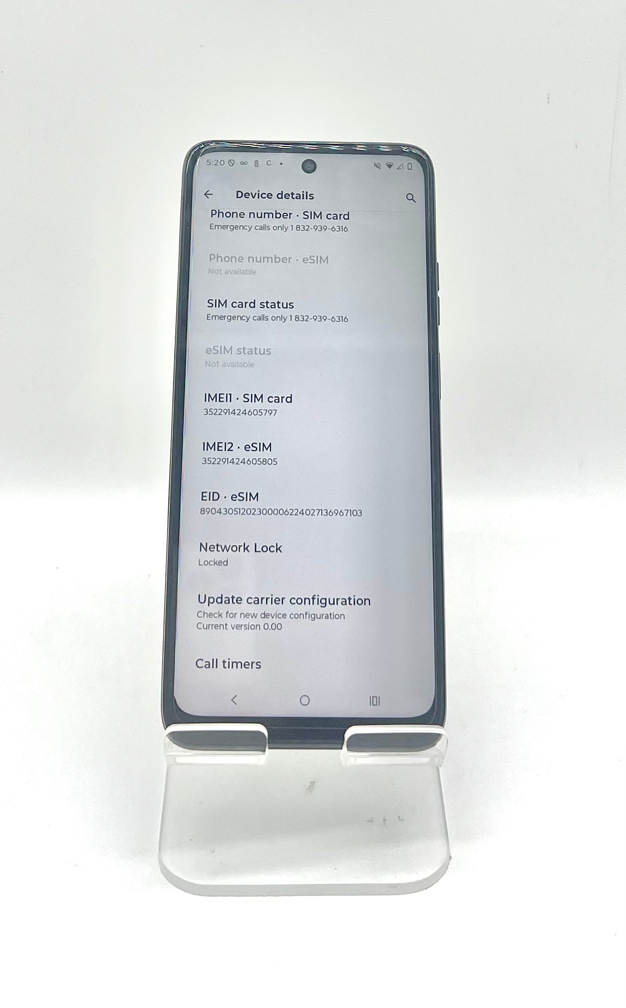 Motorola Moto G 2025 Metropcs Black 5G 128GB  - Used
