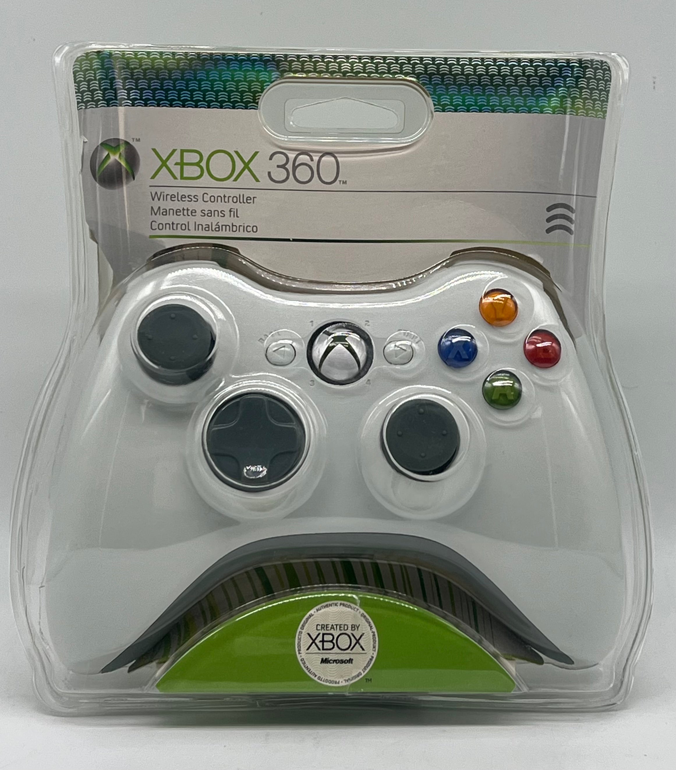 Microsoft Xbox 360 Wireless White Controller 84F-00001 - New In Box