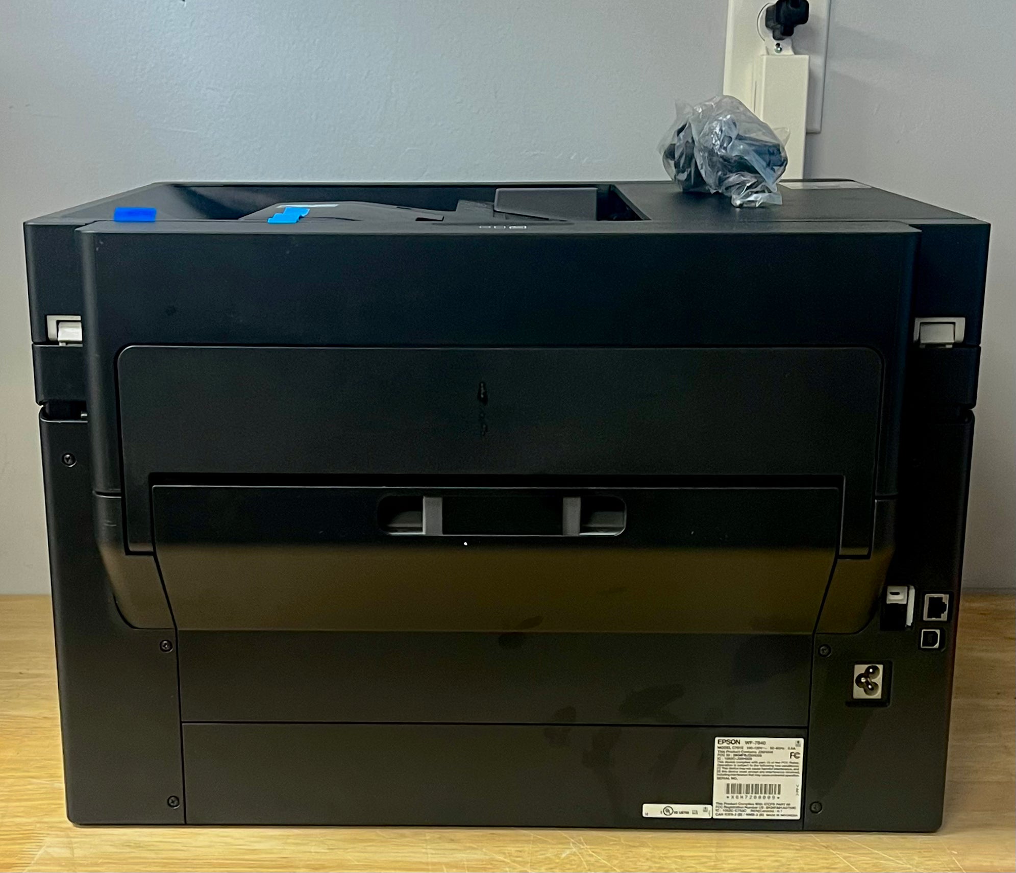 Epson WF-7840 Printer (C11CH67201-N) Black - Open Box