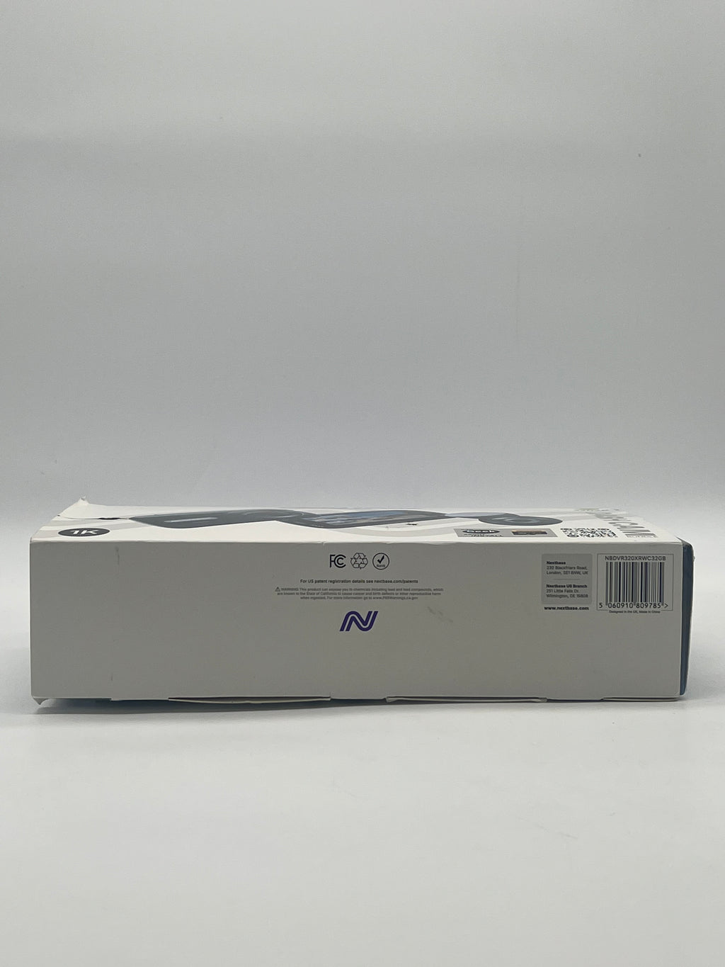 Nextbase 320XR 2.5 Inch Dash And Rear Camera Black Open Box