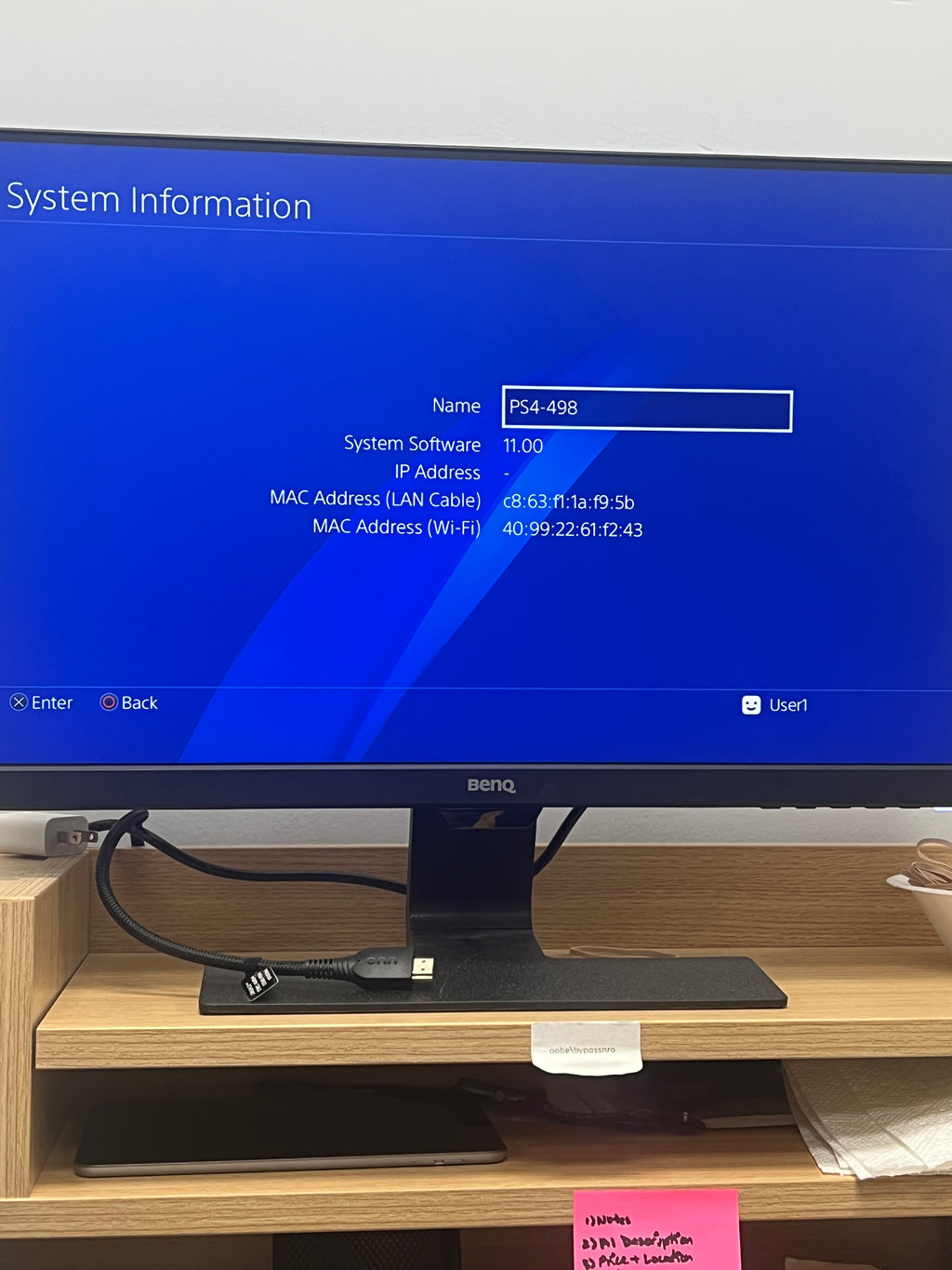 Sony PlayStation 4 Slim CUH-2115B 1TB Black - Used