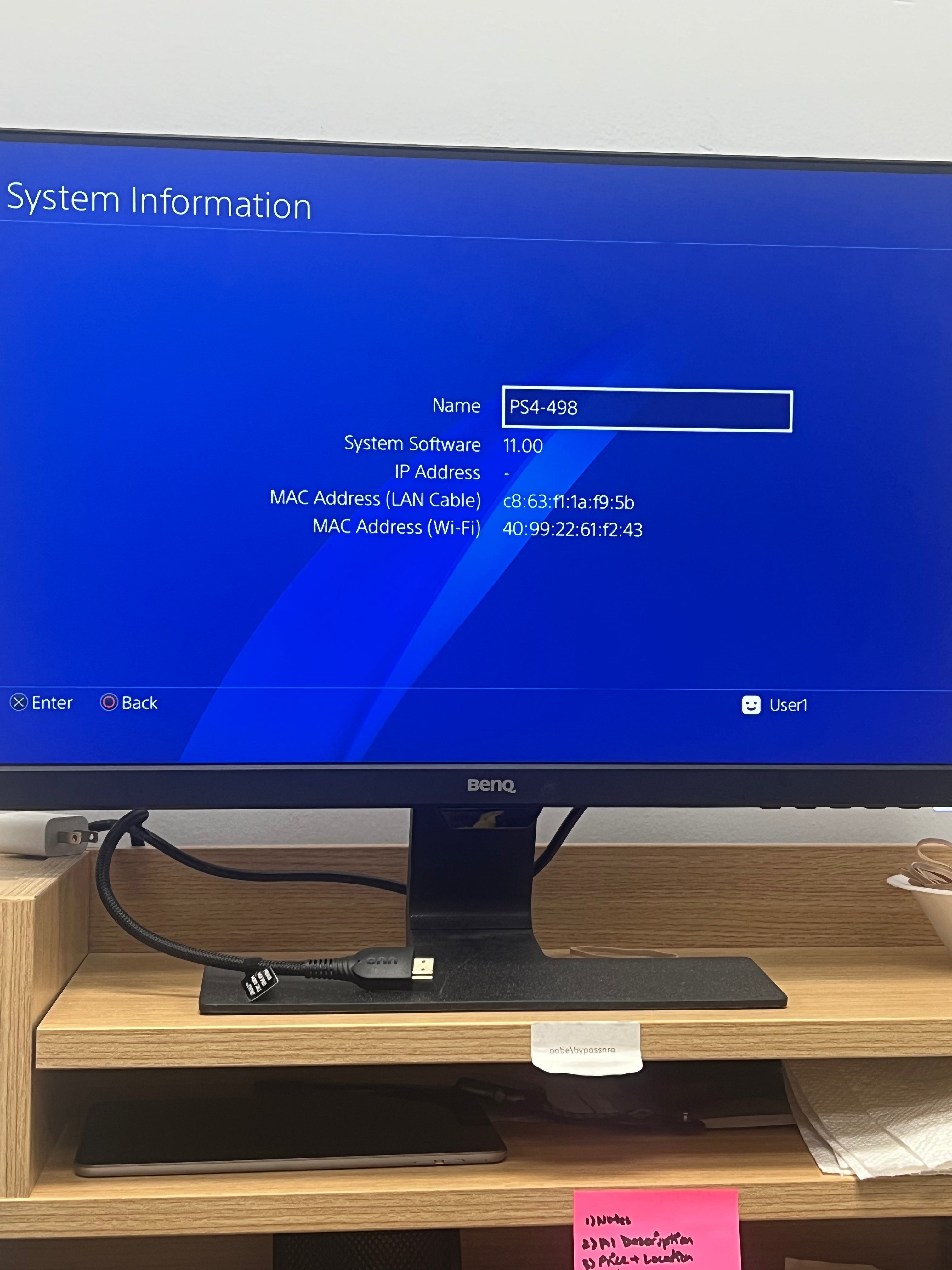 Sony PlayStation 4 Slim CUH-2115B 1TB Black - Used