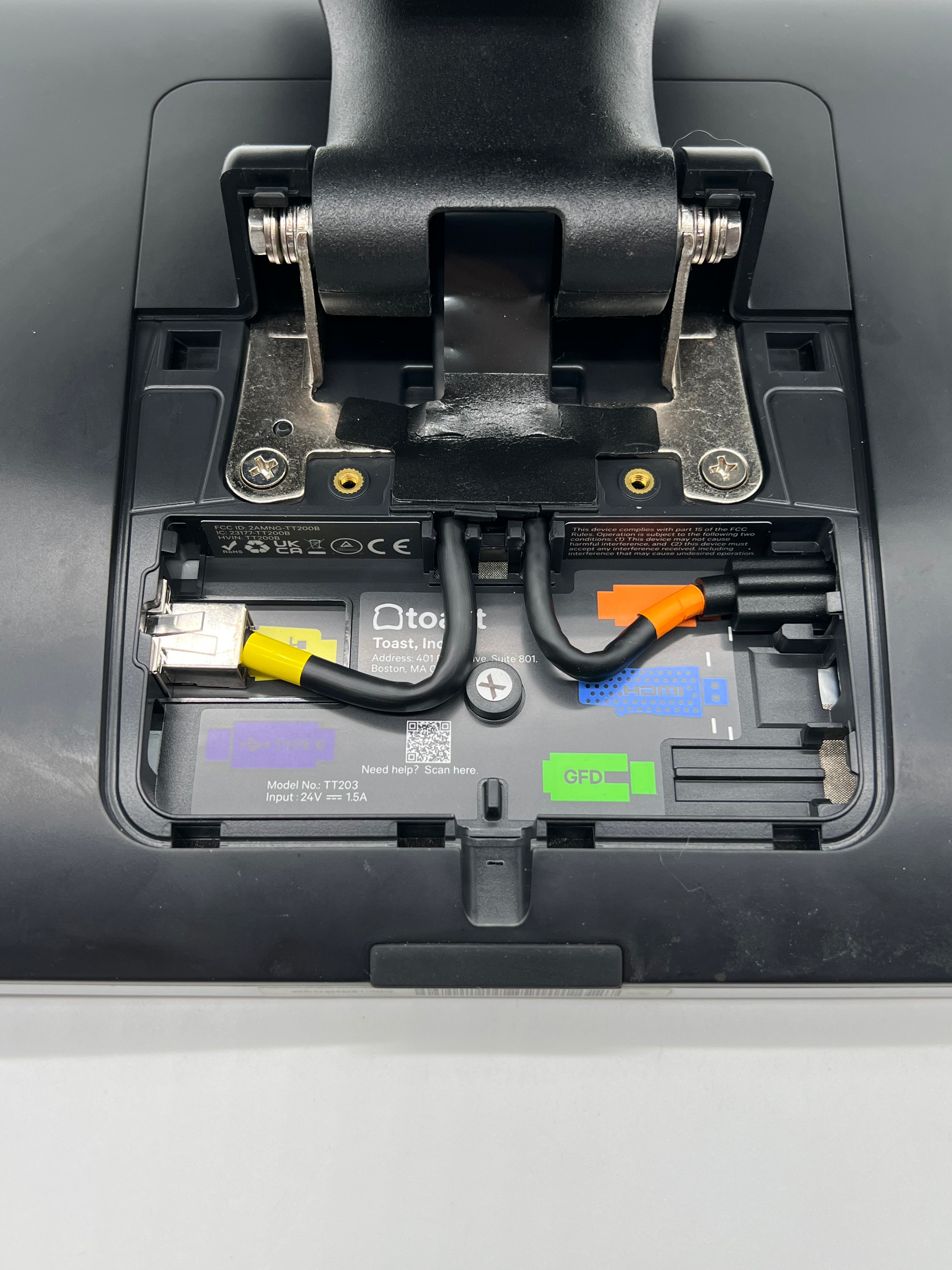 Toast POS System with Customer Screen, Printer, Kitchen Screen and Tap
