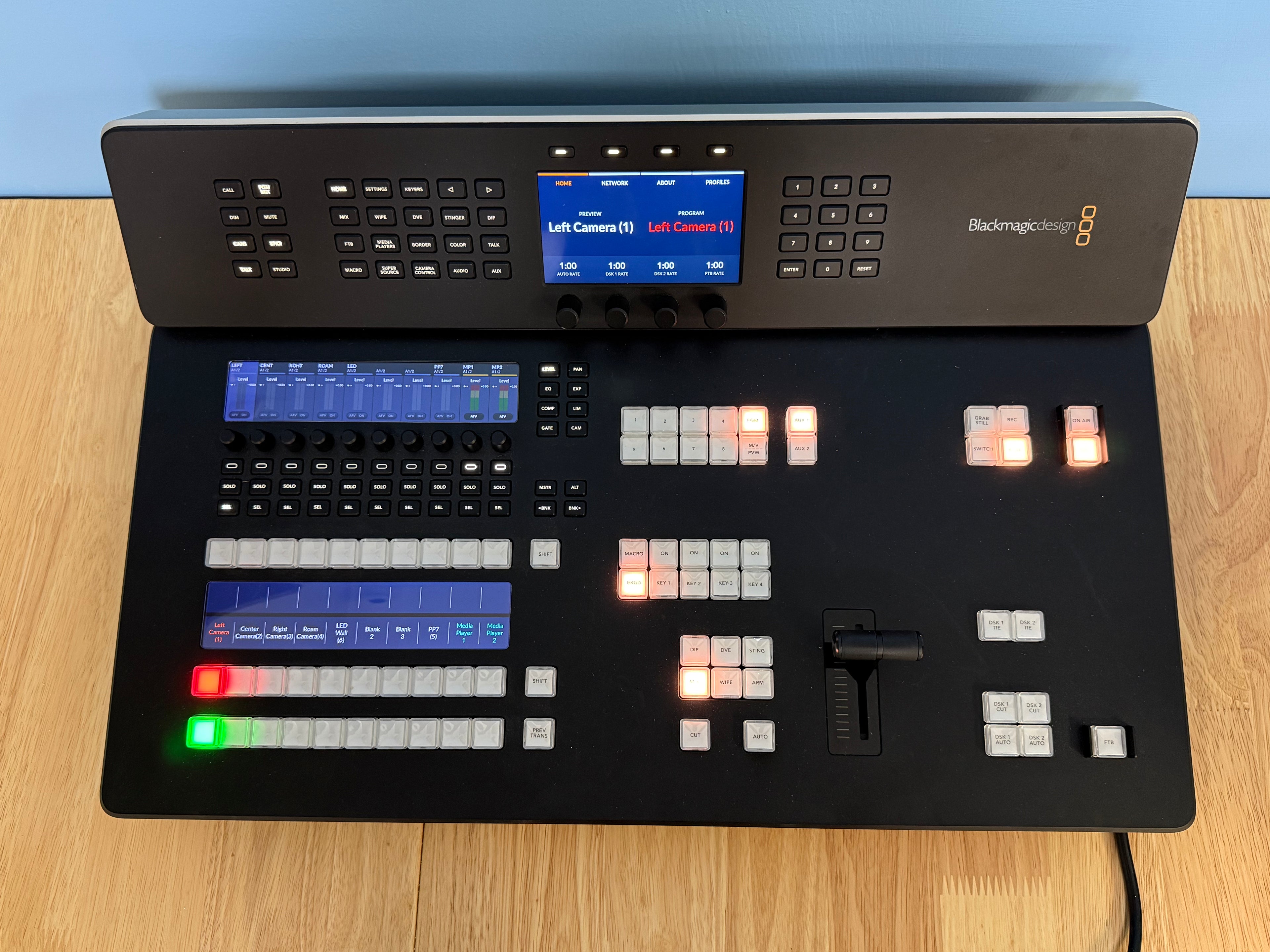 Blackmagic Design ATEM Television Studio HD8 ISO Live Production Switcher