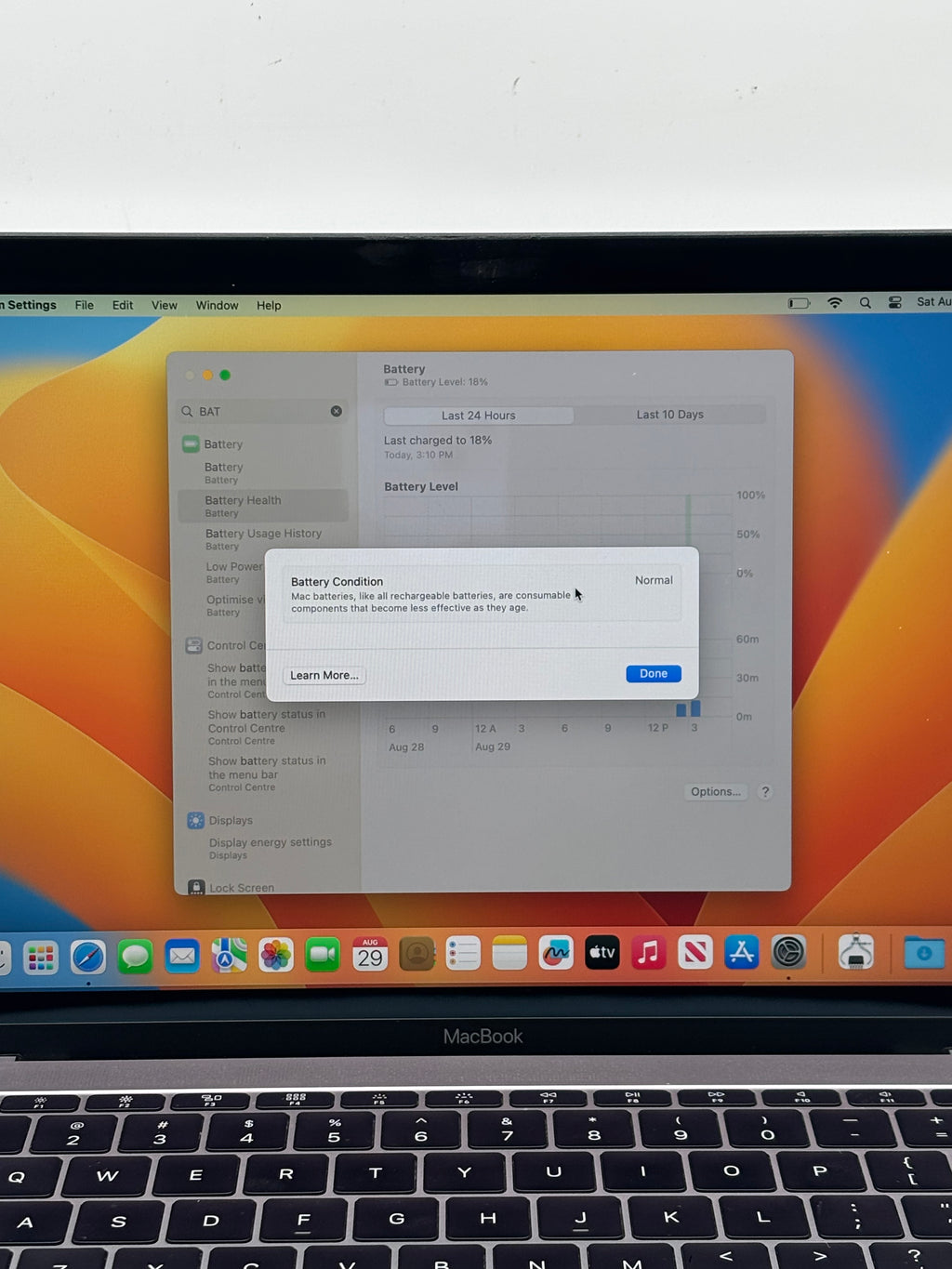 Apple MacBook A1534 12" Core M3 16GB RAM 256GB SSD Space Gray - Used