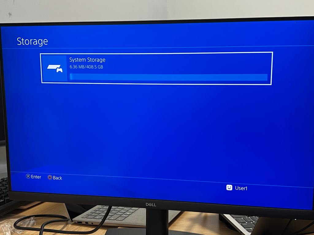 Sony PlayStation 4 Slim CUH-2015A 500GB Black Console w/ 1 Controller