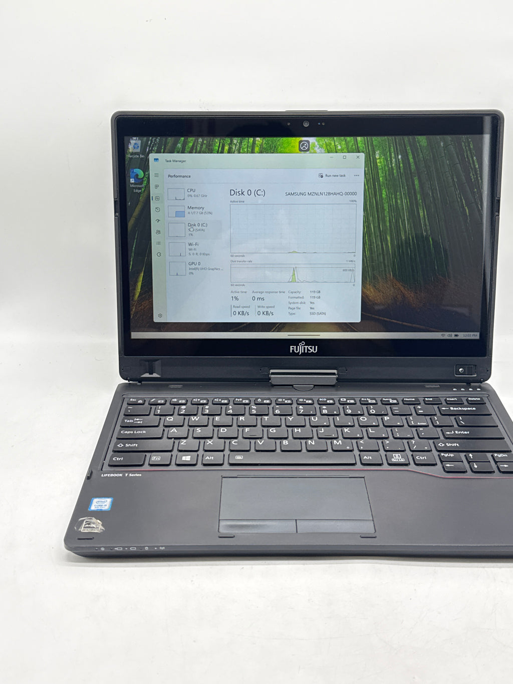 Fujitsu Lifebook T939 13.3in Core i5-8265U 8GB RAM 128GB SSD Read