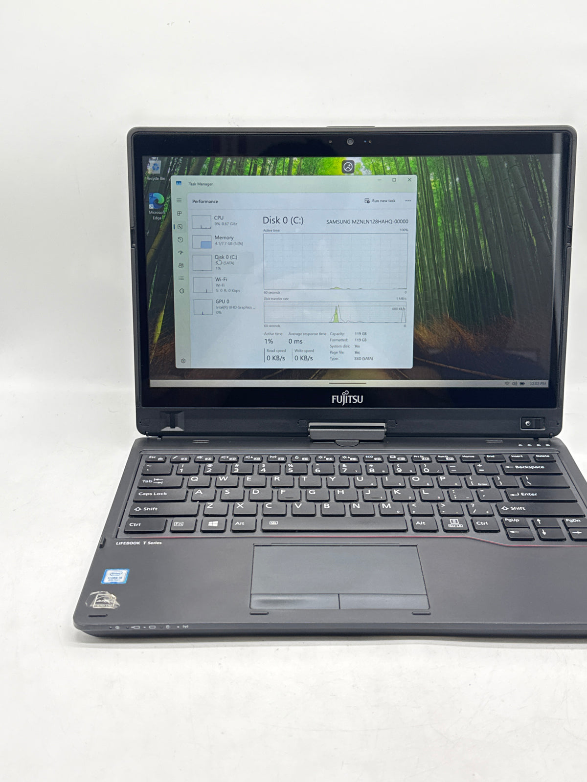 Fujitsu Lifebook T939 13.3in Core i5-8265U 8GB RAM 128GB SSD Read