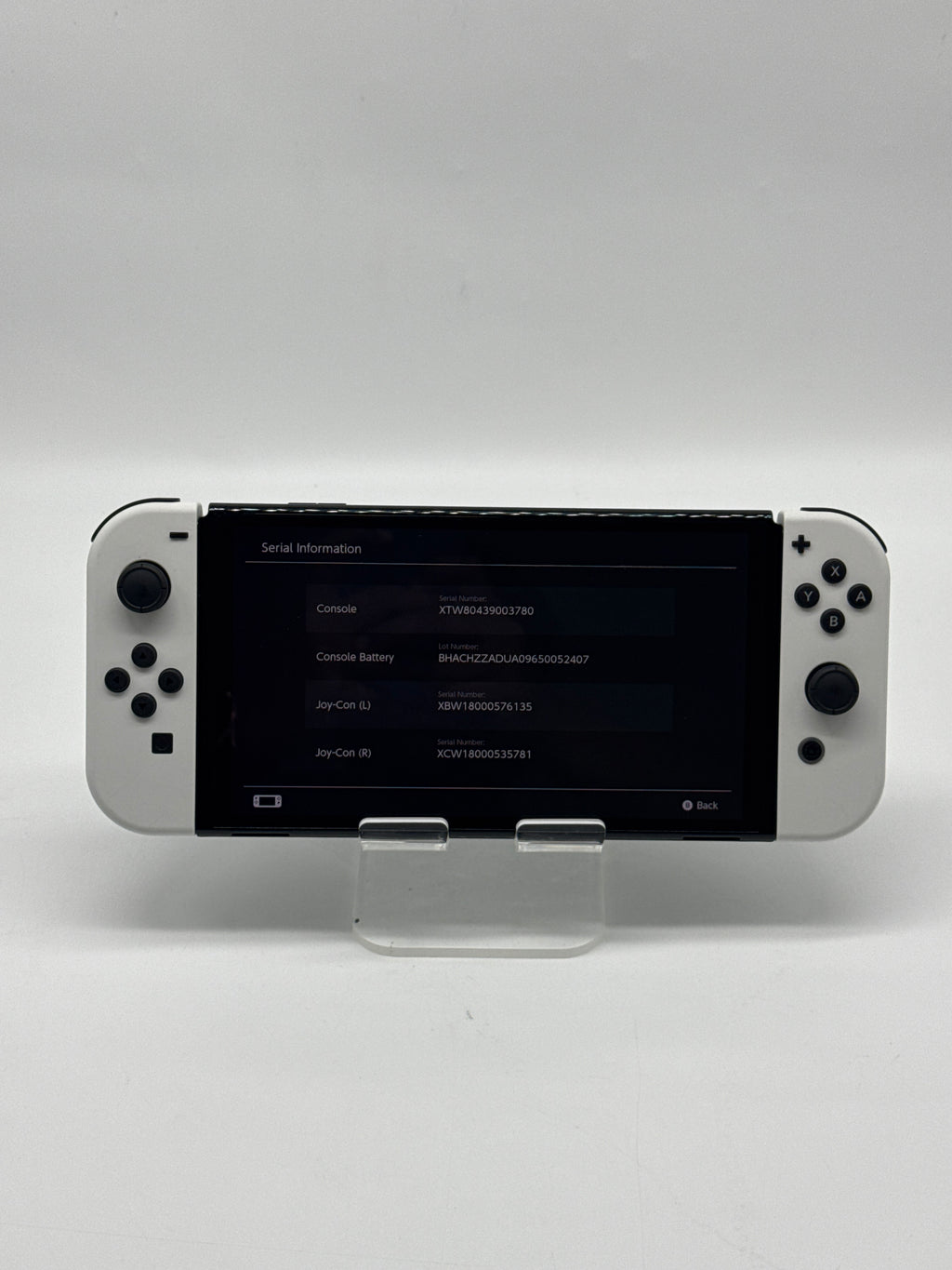 Nintendo Switch OLED HEG-001 64GB Black Bundle With 5 Games - Used