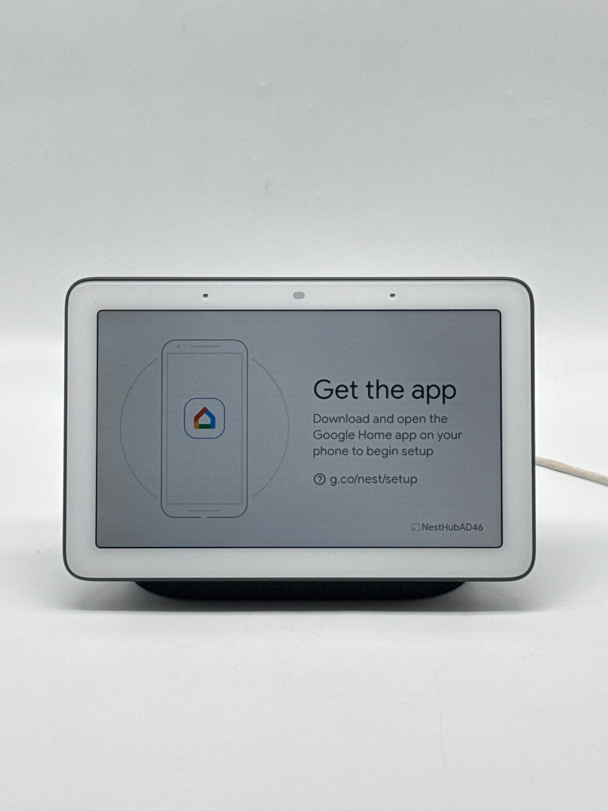 Google Nest Hub 1st Gen Smart Display H1A 7in Touchscreen Gray - Used