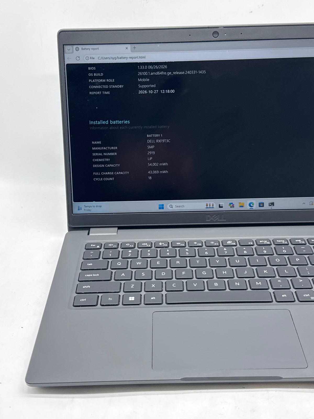 Dell Latitude 3440 i5-1335U 16GB RAM 256GB SSD 14in - READ