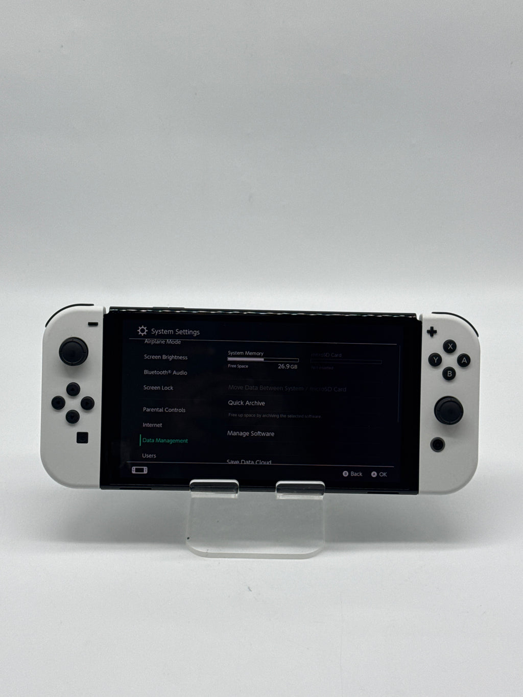 Nintendo Switch OLED HEG-001 64GB Black Bundle With 5 Games - Used