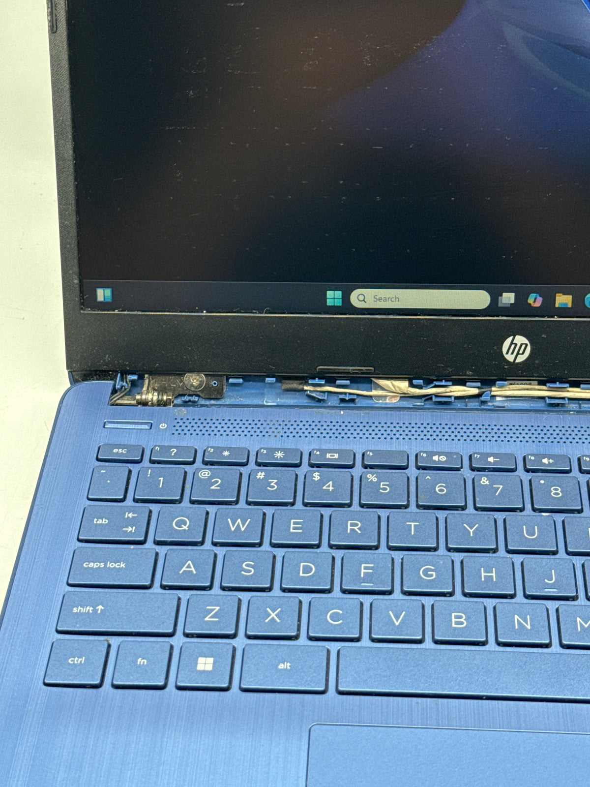 HP 14-cf2111wm 14in Celeron N4120 4GB RAM 64GB eMMC Blue Read