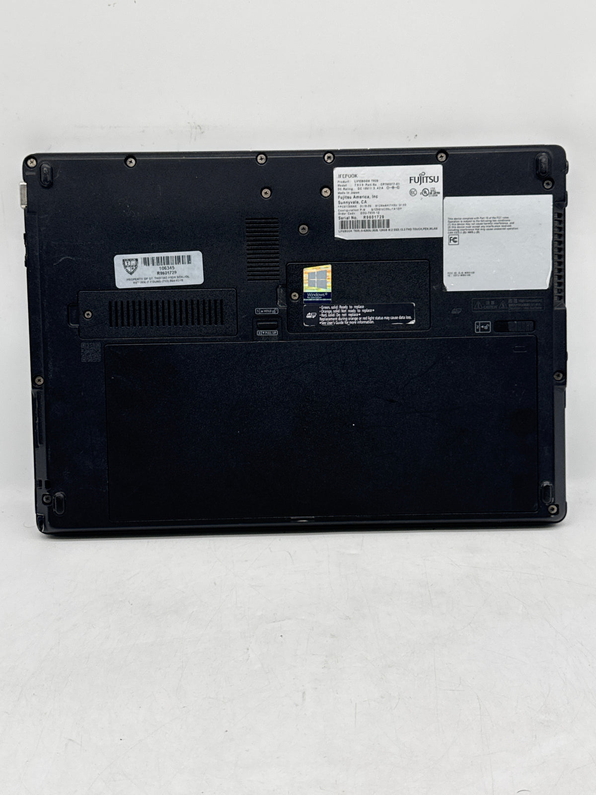 Fujitsu Lifebook T939 13.3in Core i5-8265U 8GB RAM 128GB SSD Read