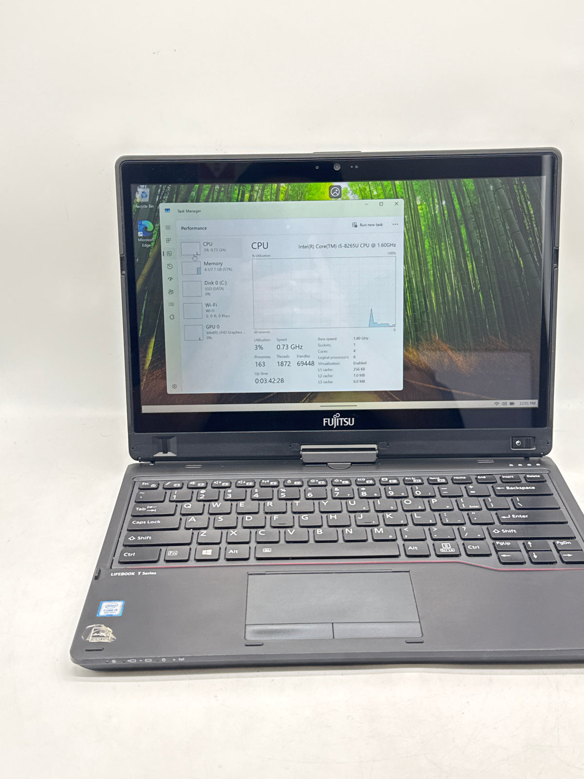 Fujitsu Lifebook T939 13.3in Core i5-8265U 8GB RAM 128GB SSD Read