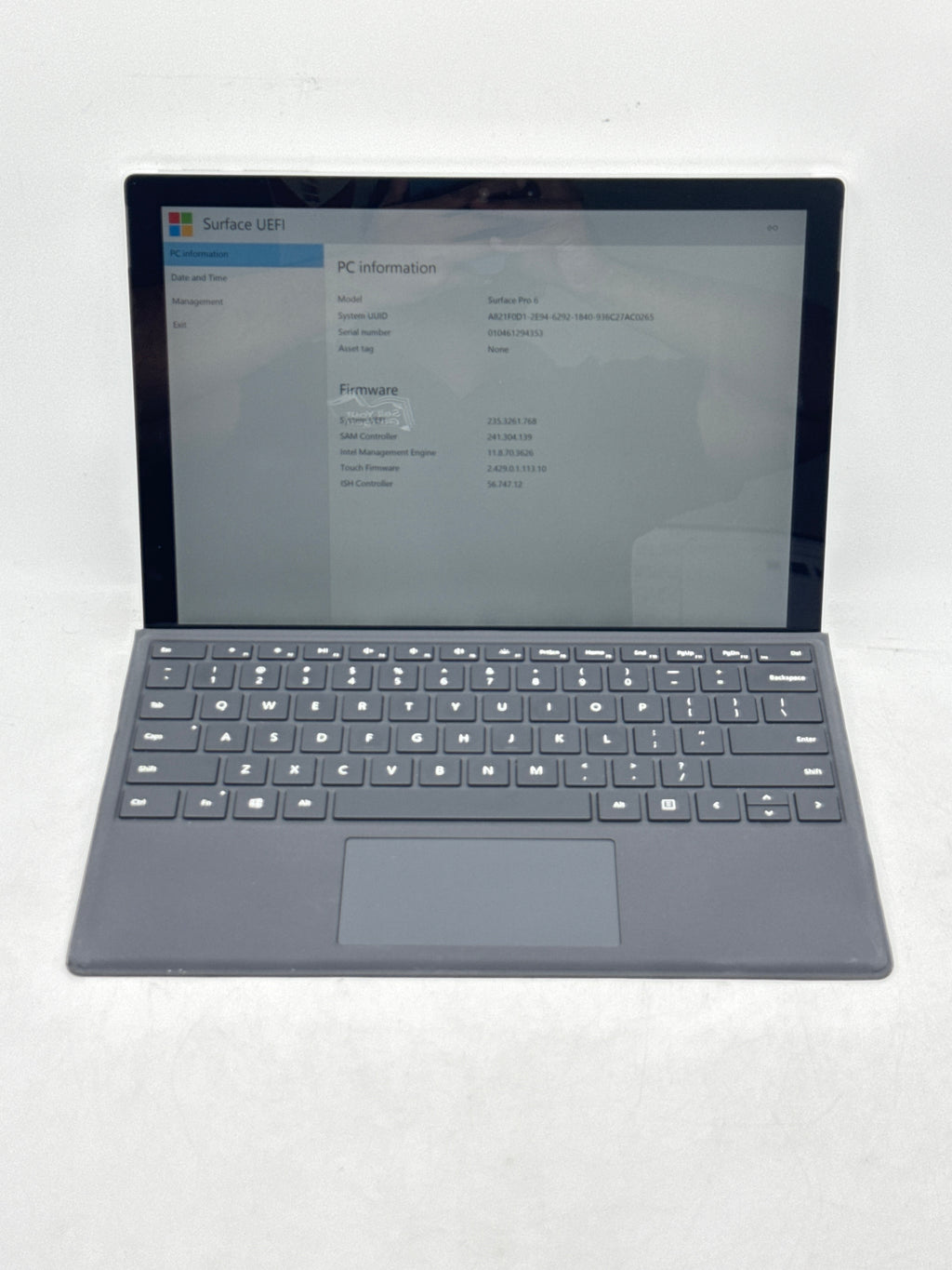 Microsoft Surface Pro 6 i7-8650U 16GB RAM 512GB SSD Read