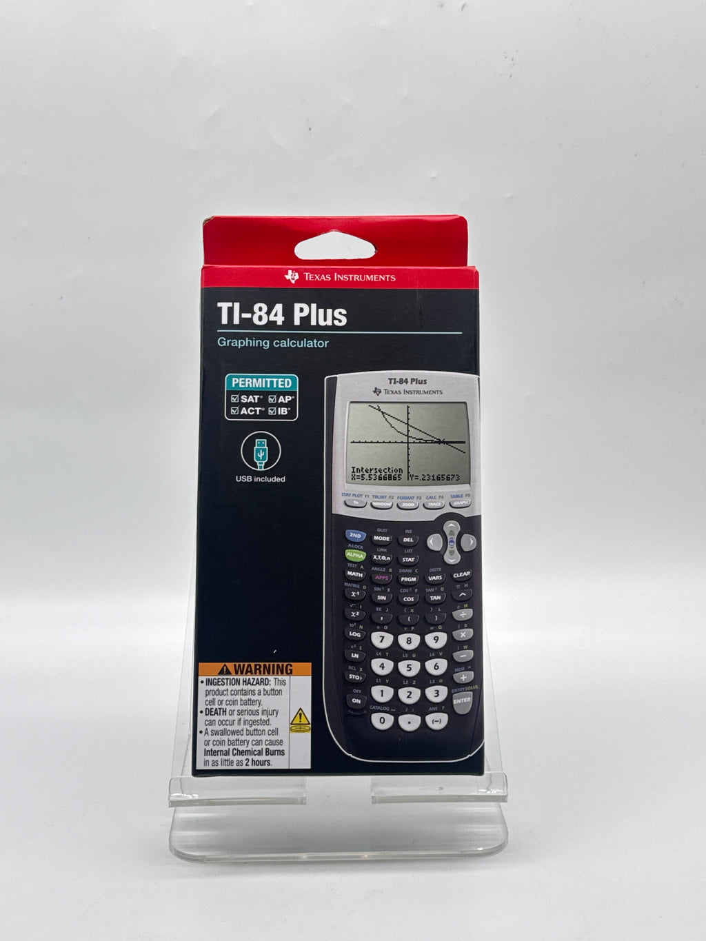 Texas Instruments TI-84 Plus Graphing Calculator Black - New