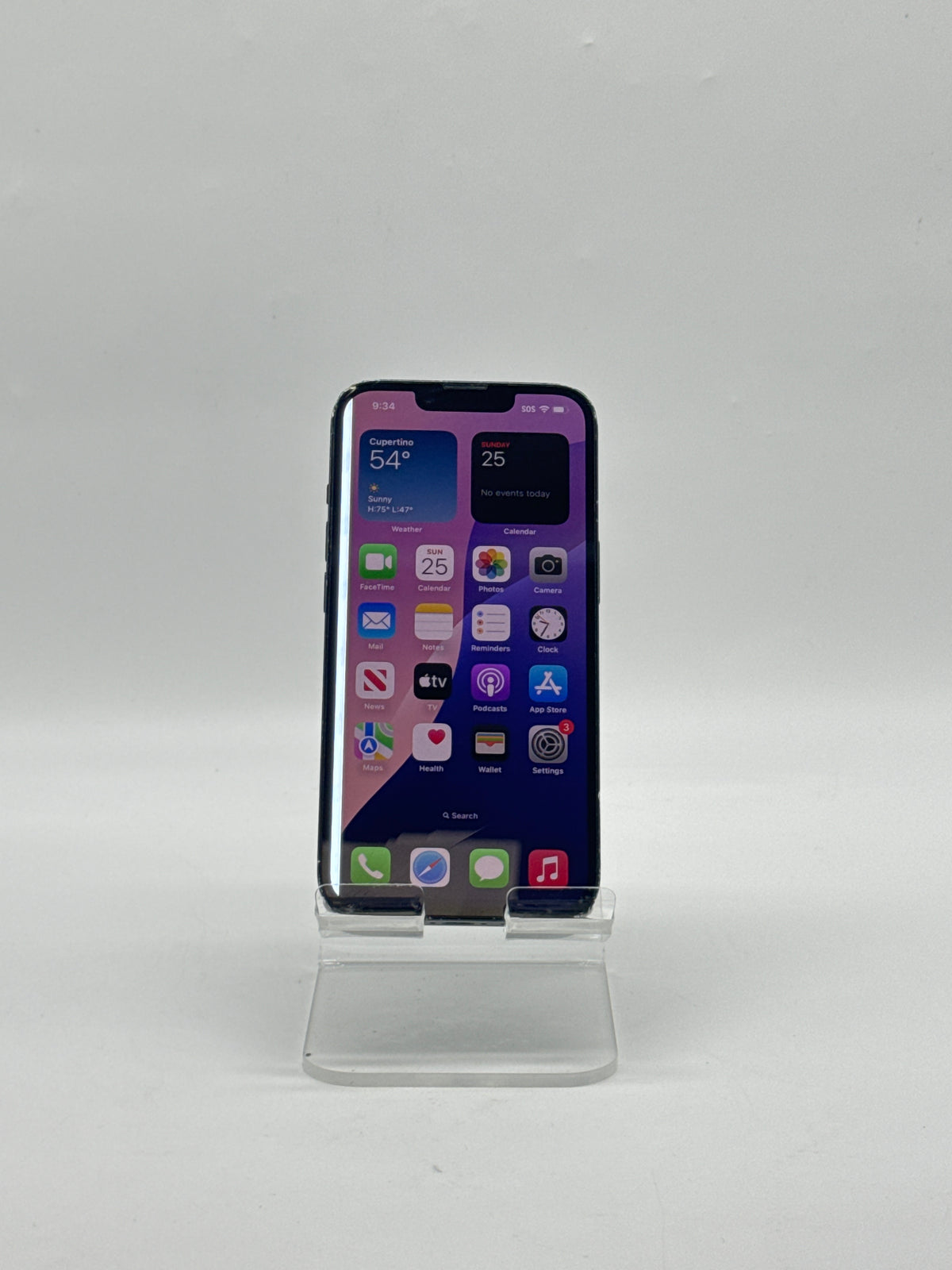 Apple iPhone 14 128GB Midnight Cracked Screen and Back Glass Unlocked