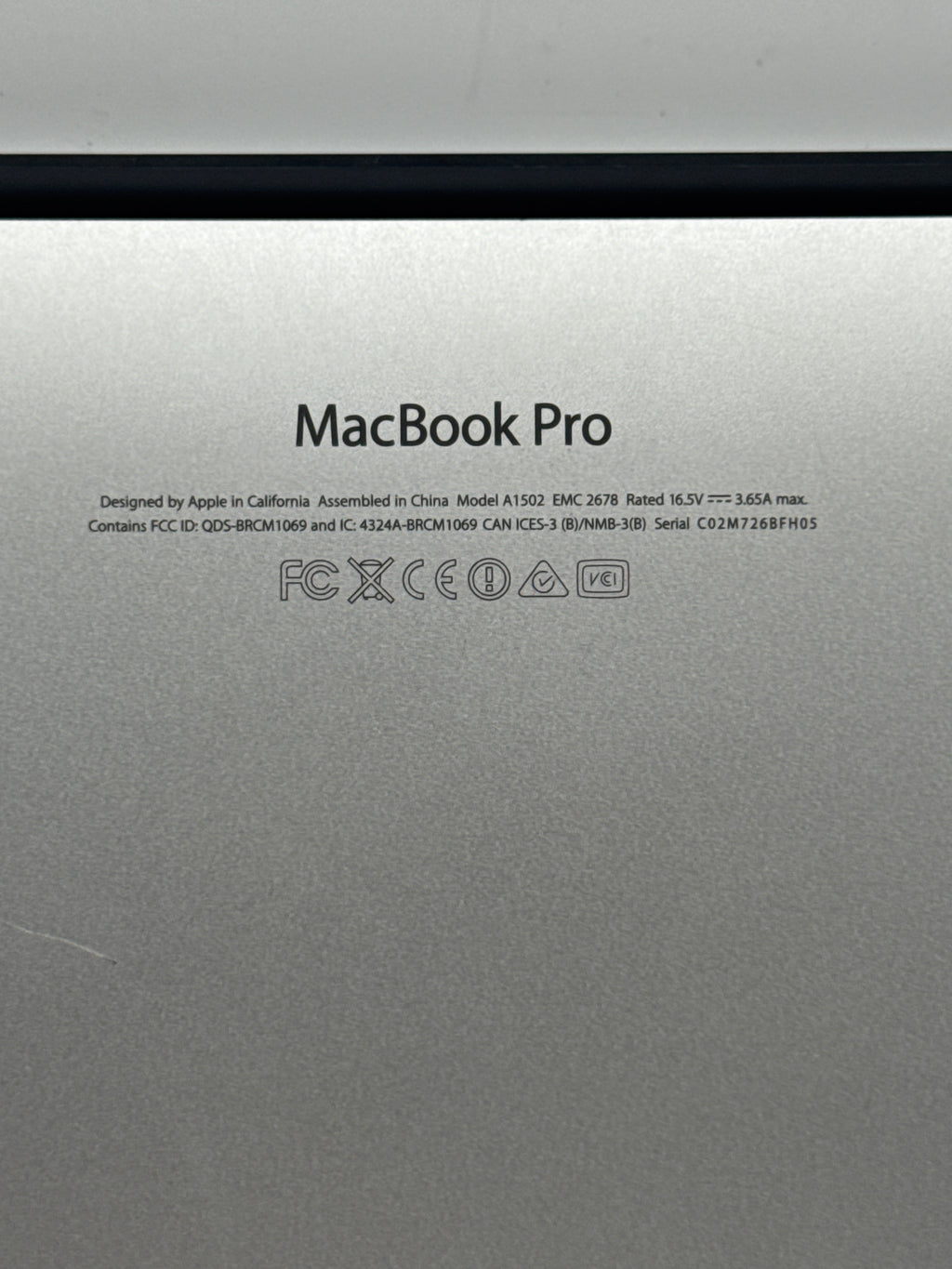 Apple MacBook Pro Retina 13in Late 2013 Core i7 16GB RAM 500GB Bad LCD Read
