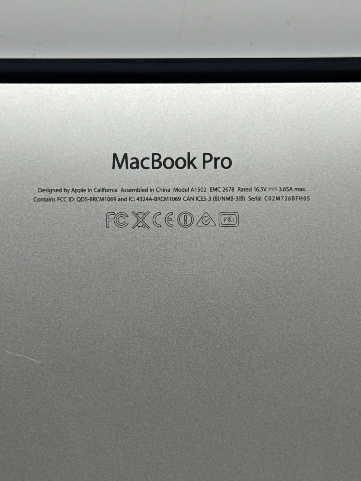 Apple MacBook Pro Retina 13in Late 2013 Core i7 16GB RAM 500GB Bad LCD Read