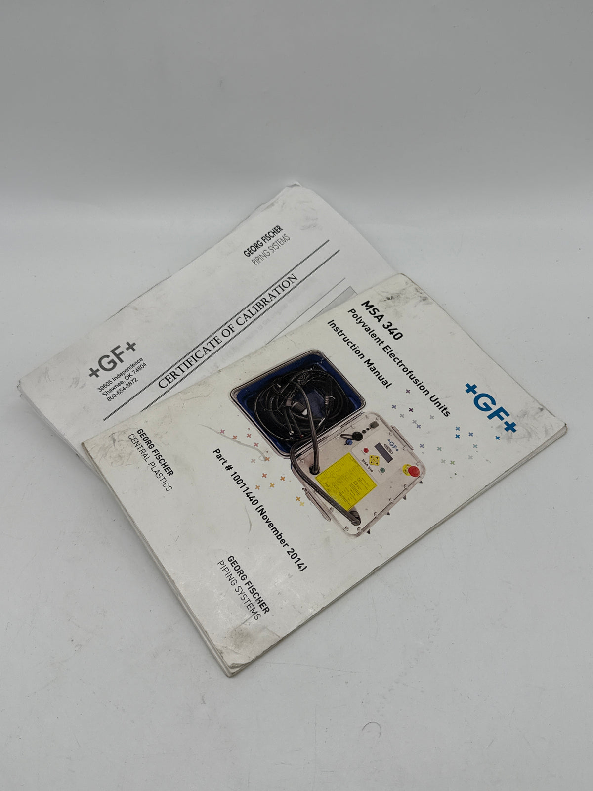 Central MSA340 Polyvalent Electrofusion Machine for Plastic Pipe 115V Calibrated 10/27