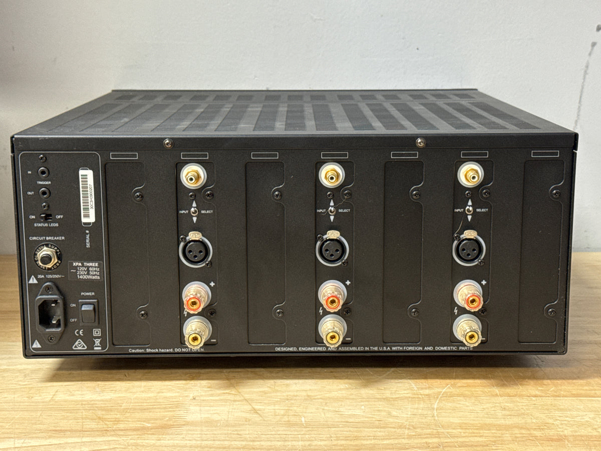 Emotiva XPA-3 3-Channel Home Theater Power Amplifier 200W RMS - Used