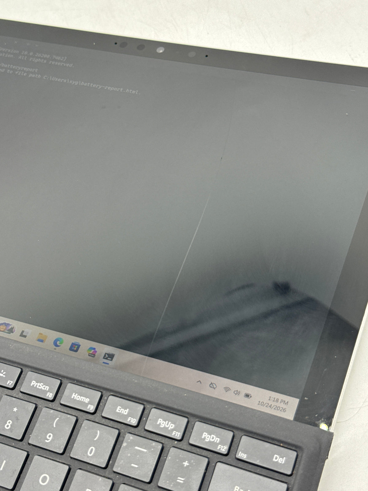 Microsoft Surface Pro 7 Plus i5-1135G7 16GB RAM 256GB SSD Silver - READ
