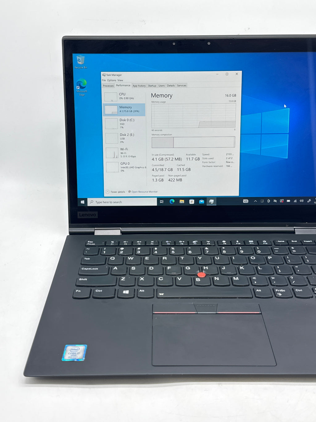 Lenovo ThinkPad X1 Yoga Gen 3 i7-8650U 16GB RAM 512GB SSD 14in Touch - Used