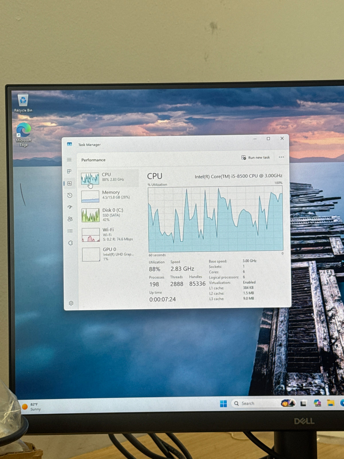 Dell OptiPlex 3060 Micro Desktop i5-8500 16GB RAM 256GB SSD - Used